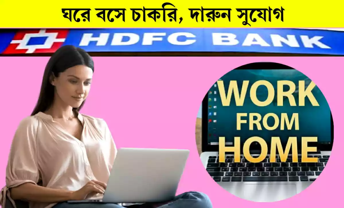 Work From Home Job HDFC Bank